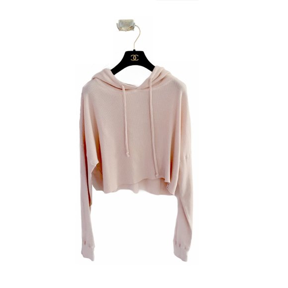Aritzia Tops - Aritzia TNA Thermal Cropped Hoodie